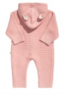 stella houndstooth McCartney Kids Hooded jumpsuit