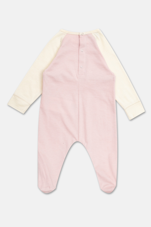 Gucci Kids Baby one-piece with logo