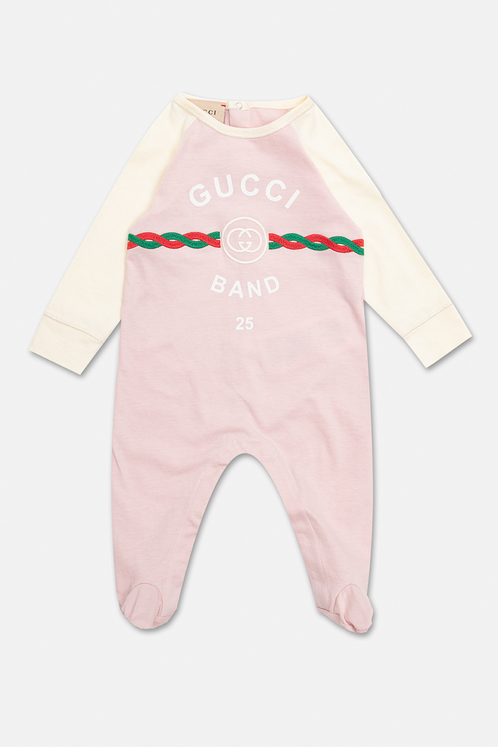 Gucci Kids Baby one-piece with logo