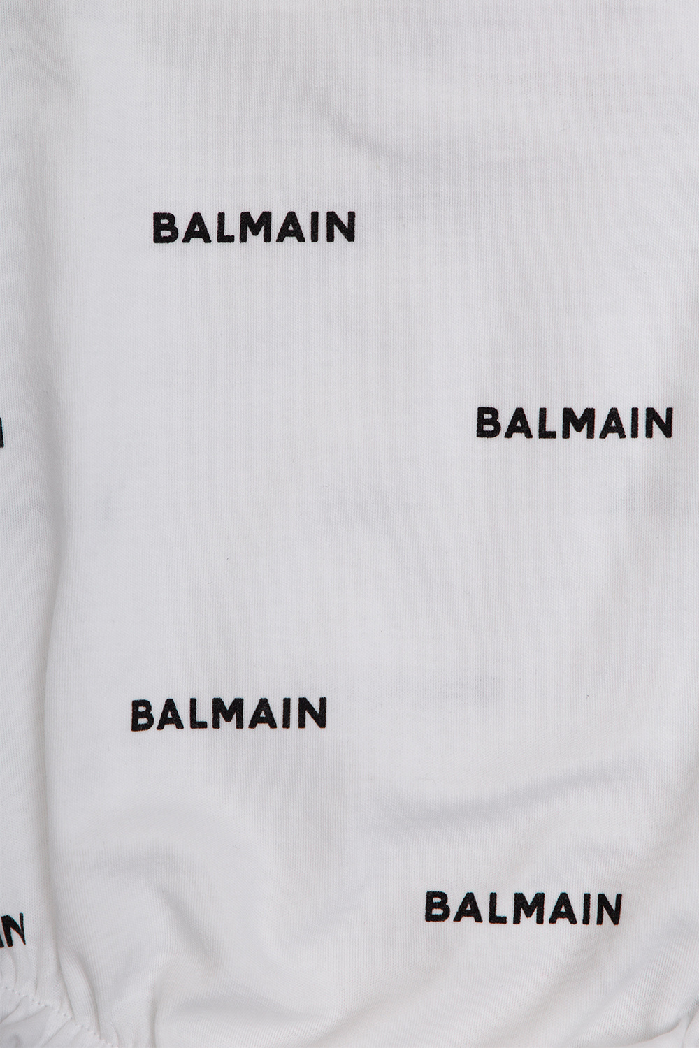 Balmain Kids Bodysuit with logo