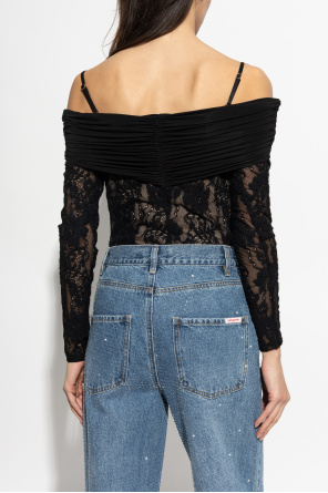 Zimmermann Spitzenbody mit langen Ärmeln
