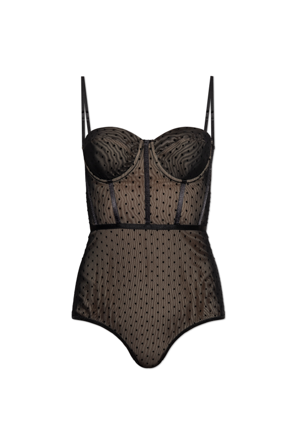 Bodysuit with spaghetti straps od Zimmermann