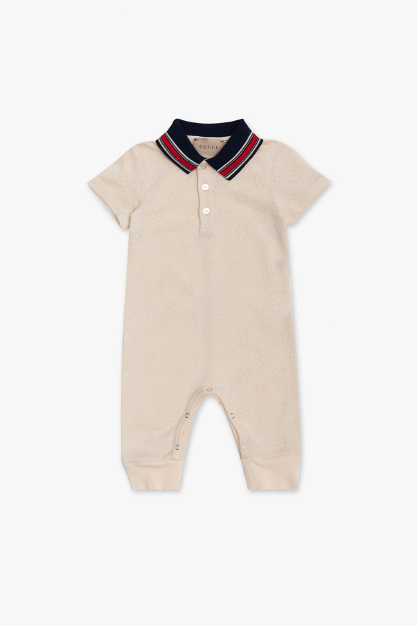 gucci greentealwhite Kids Baby bodysuit