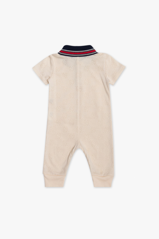 gucci greentealwhite Kids Baby bodysuit