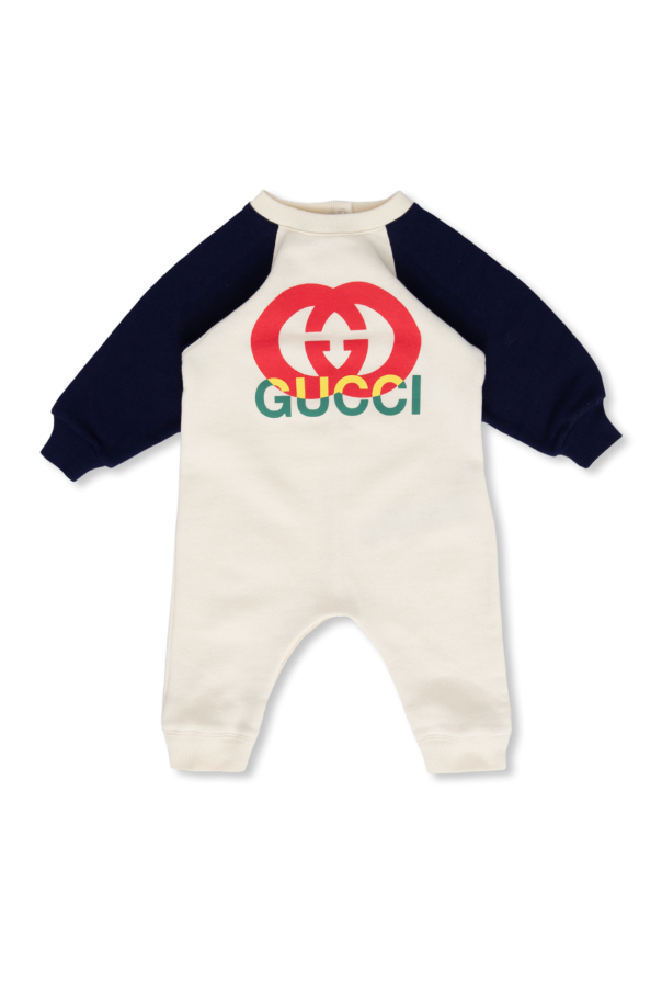 Gucci Kids Jumpsuit with logo