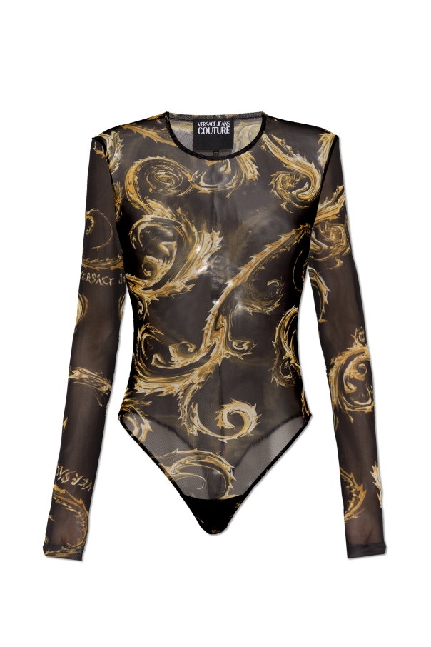 Versace Jeans Couture Versace Jeans Couture Bodysuit with Pattern