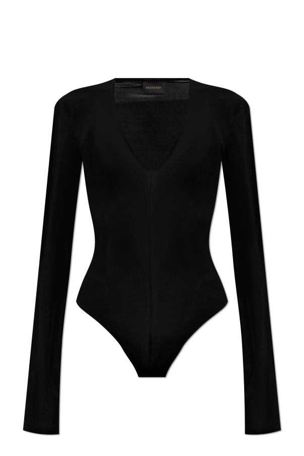 Balenciaga Balenciaga Bodysuit with a V-neckline