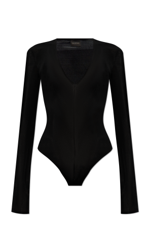 Balenciaga bodysuit with a v-neckline od Balenciaga