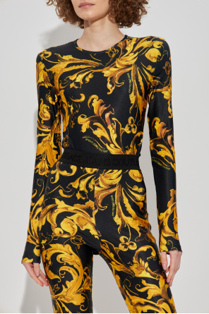 Versace Jeans Couture Body mit Aufdruck „Barocco“