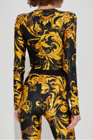 Versace Jeans Couture Body mit Aufdruck „Barocco“