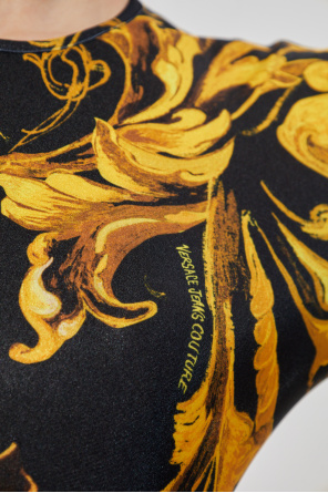 Versace Jeans Couture Body mit Aufdruck „Barocco“