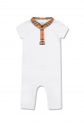 Burberry Kids ‘Charli’ cotton romper