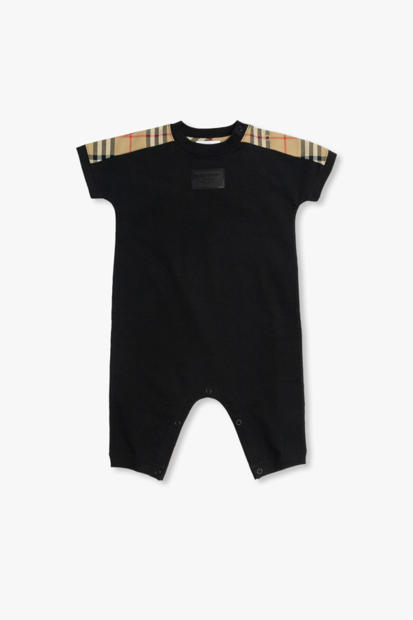 Burberry Kids Jumpsuit with logo