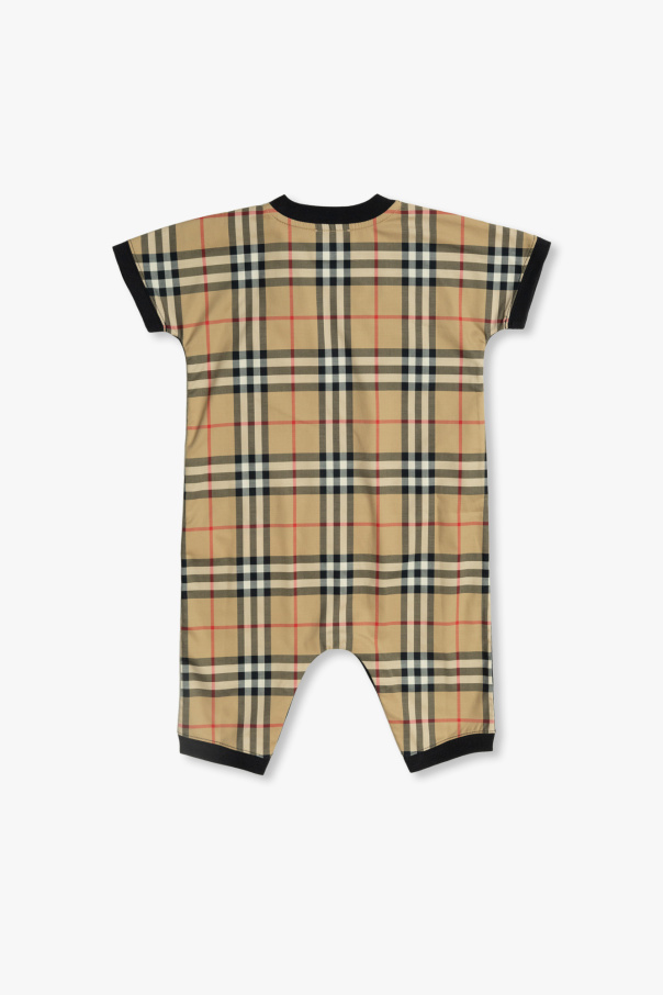 Burberry Kids Jumpsuit with logo
