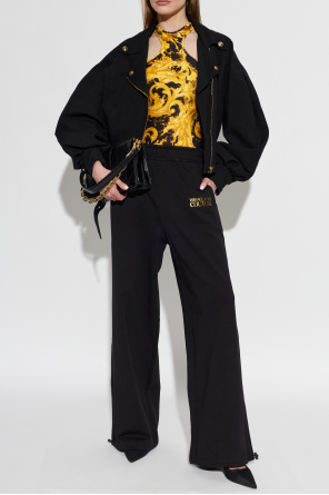 Off-shoulder bodysuit od Versace Jeans Couture