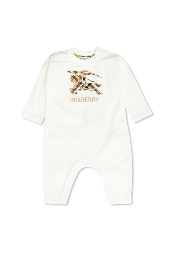 T-shirt with logo od Burberry Kids