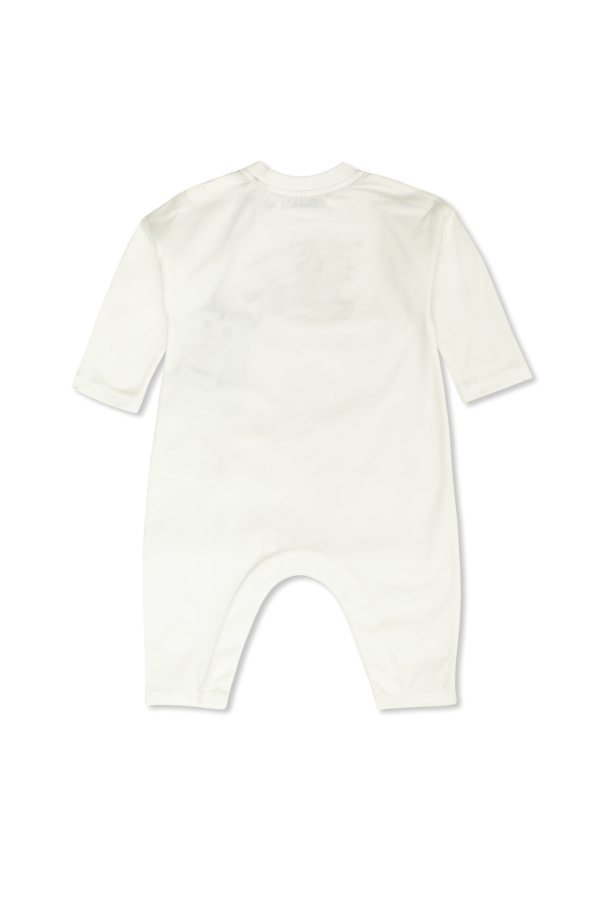 Burberry Kids Camiseta con logo
