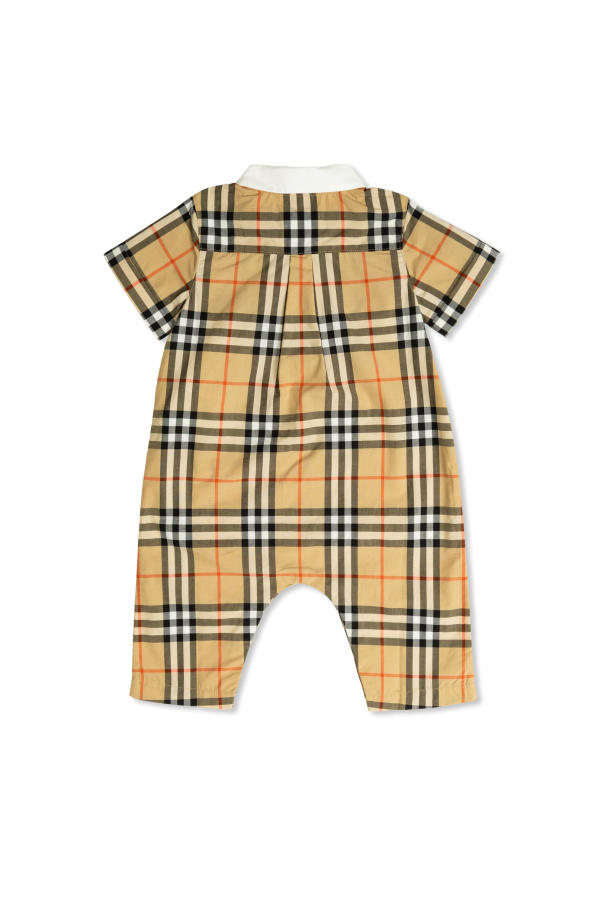 Burberry Kids Pelele para bebé