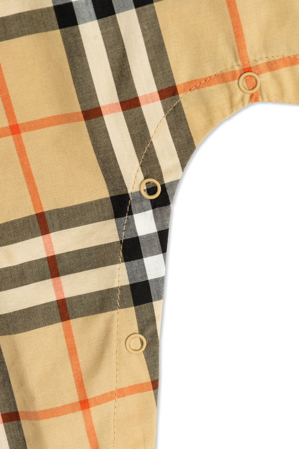 Burberry Kids Pelele para bebé