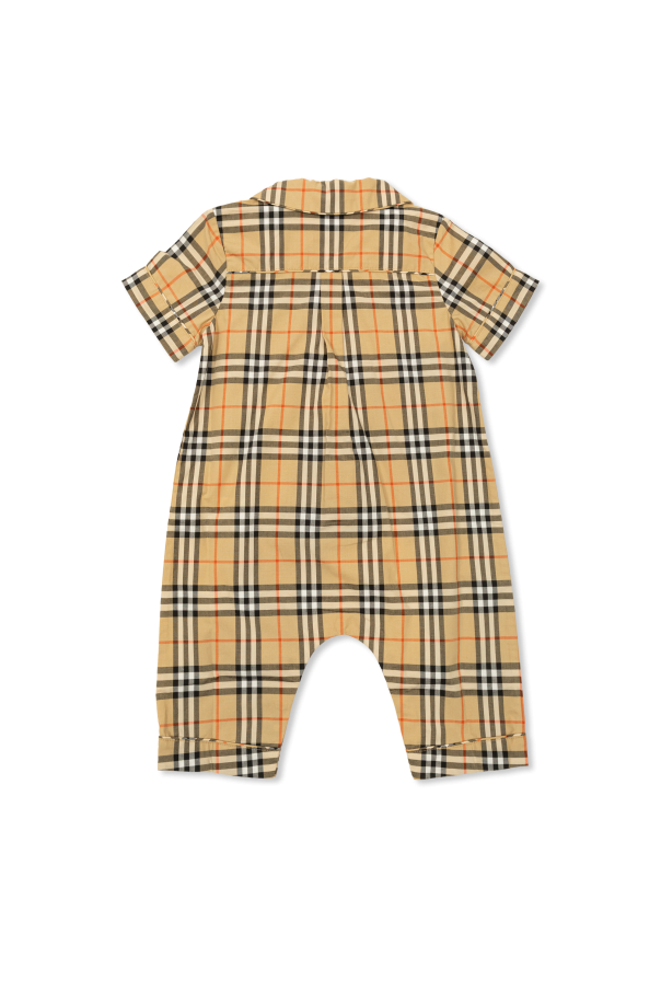 Burberry Kids Babygrow de bebé 'Andreas'
