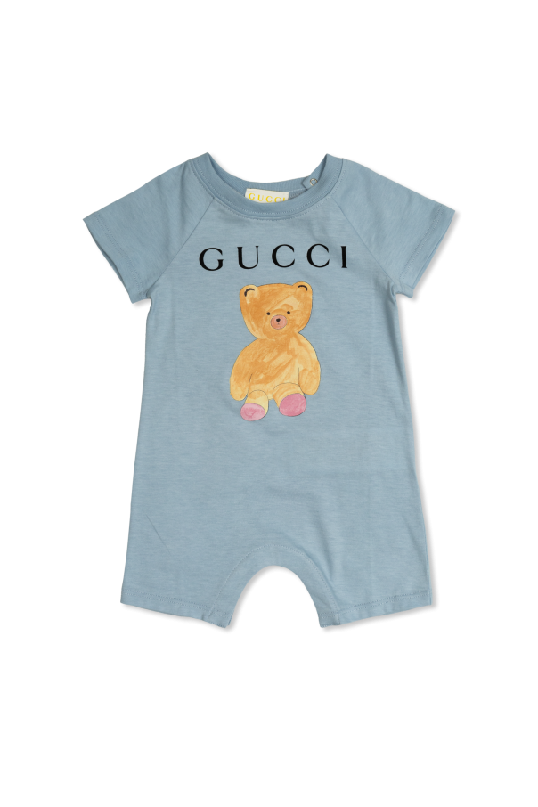 Printed bodysuit od Gucci Kids