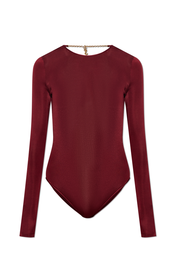 Long-sleeved bodysuit od Saint Laurent