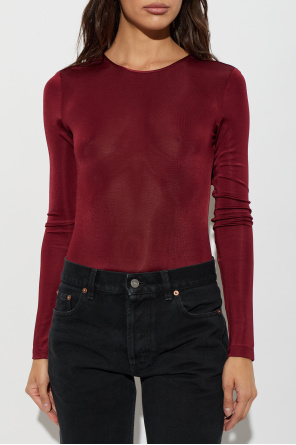 Saint Laurent Long-sleeved bodysuit