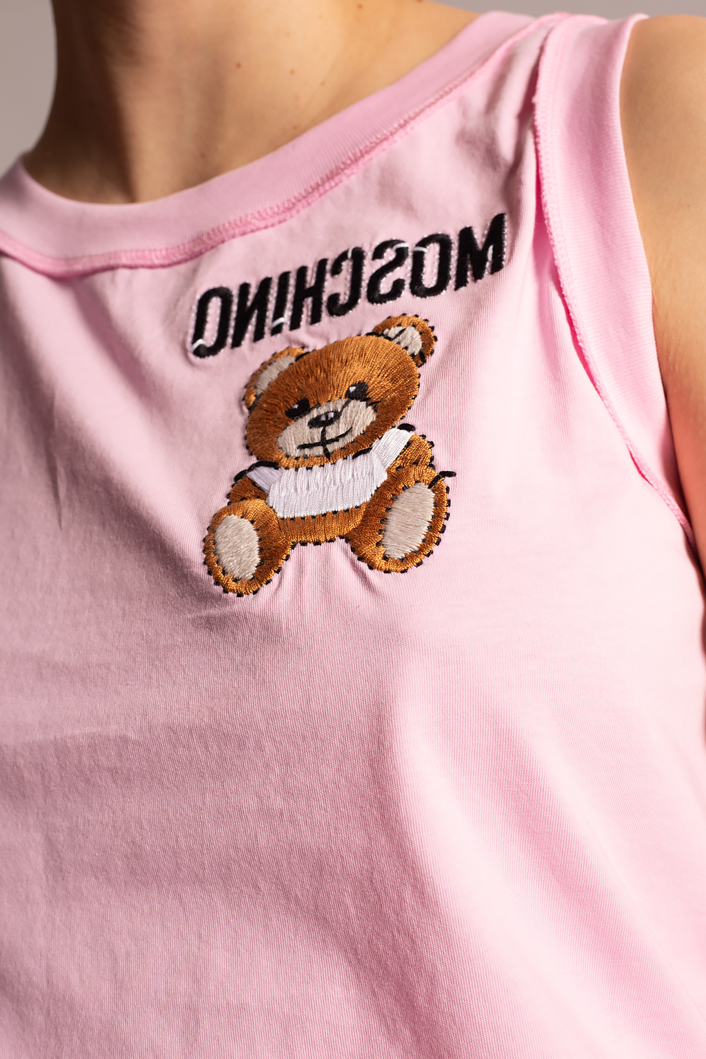 Moschino Tank top with logo