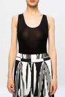 Ganni Sleeveless slip bodysuit