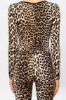 Ganni Leopard print bodysuit