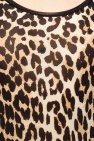 Ganni Leopard print bodysuit