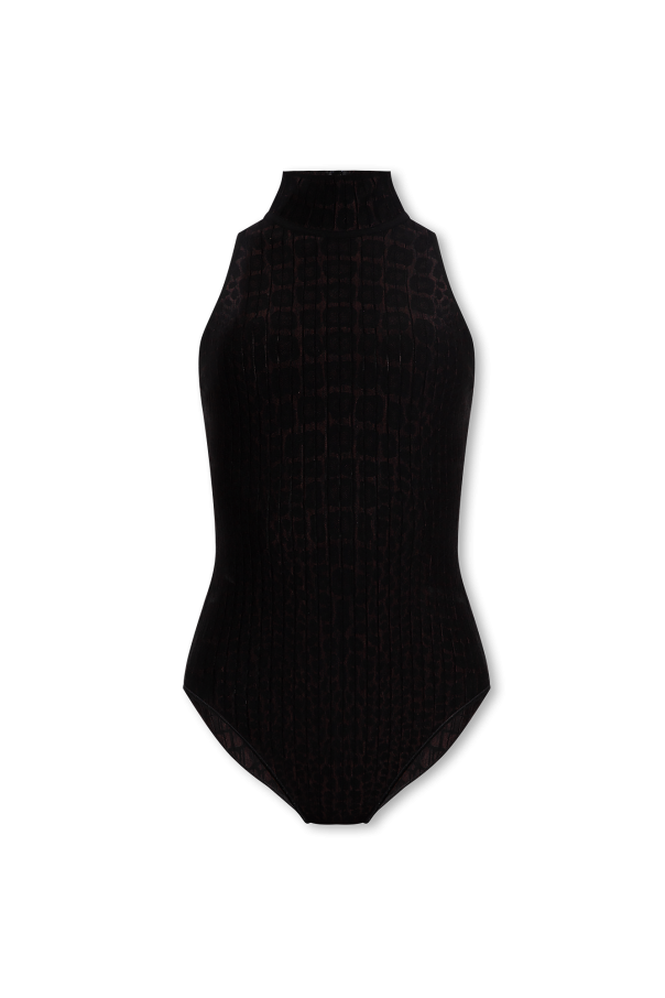 Black 'Heather' transparent bodysuit Pain de Sucre - Vitkac Canada