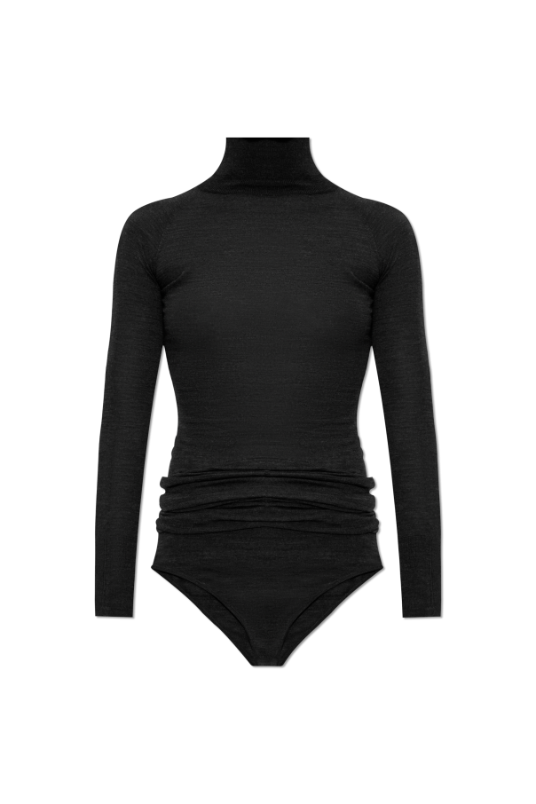 Alaïa Wełniane body z golfem