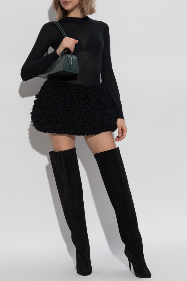 Alaïa Cashmere bodysuit