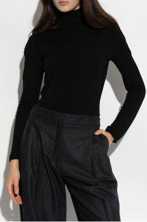 Alaïa Body with a stand-up collar