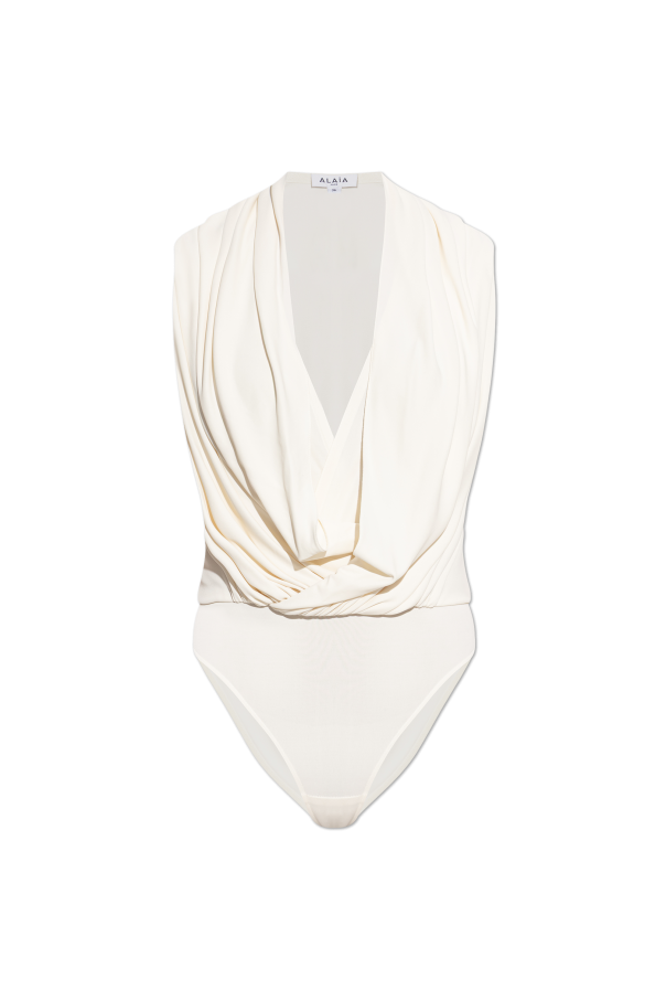 Body with decorative draping od Alaïa