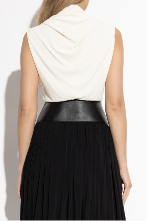 Alaïa Body z dekoracyjnym drapowaniem