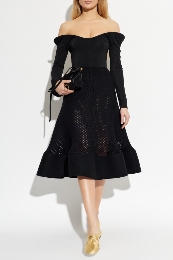 Alaïa Body z długimi rękawami