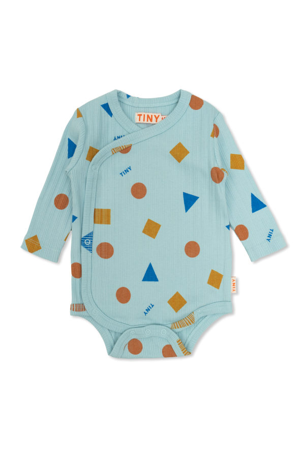 Tiny Cottons Bodysuit with geometric pattern