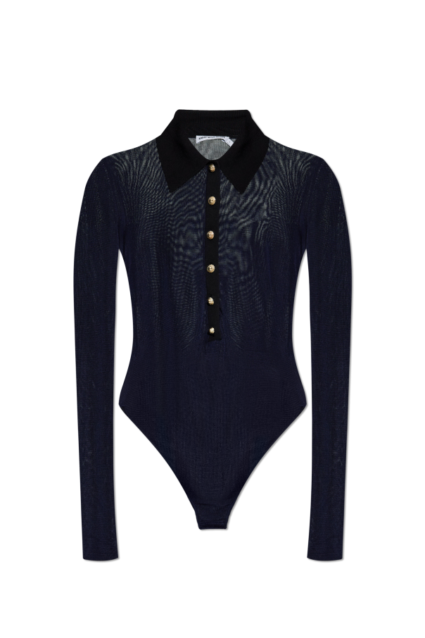 Long-sleeve bodysuit od Self-Portrait