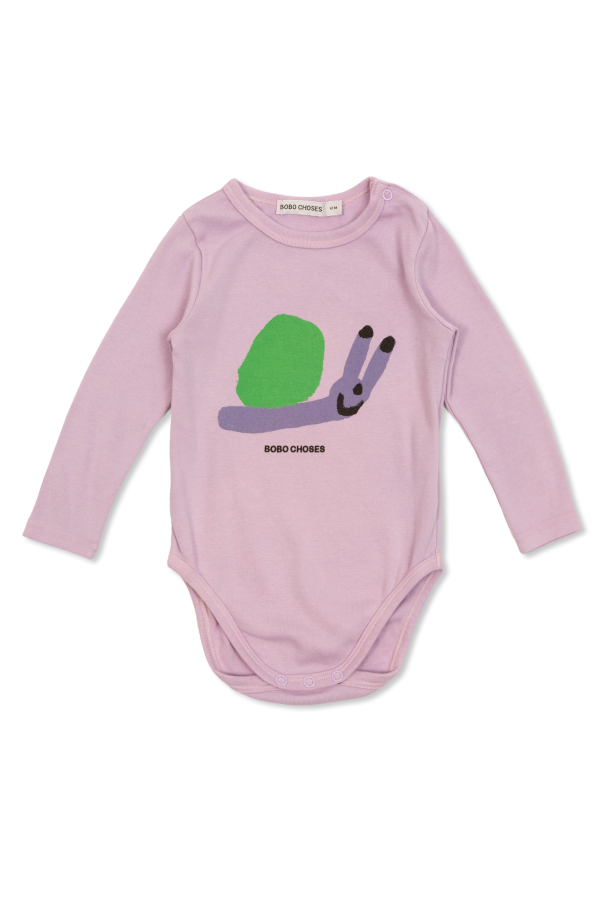 Cotton bodysuit with print, zdjęcie 1 Cotton bodysuit with print od Bobo Choses