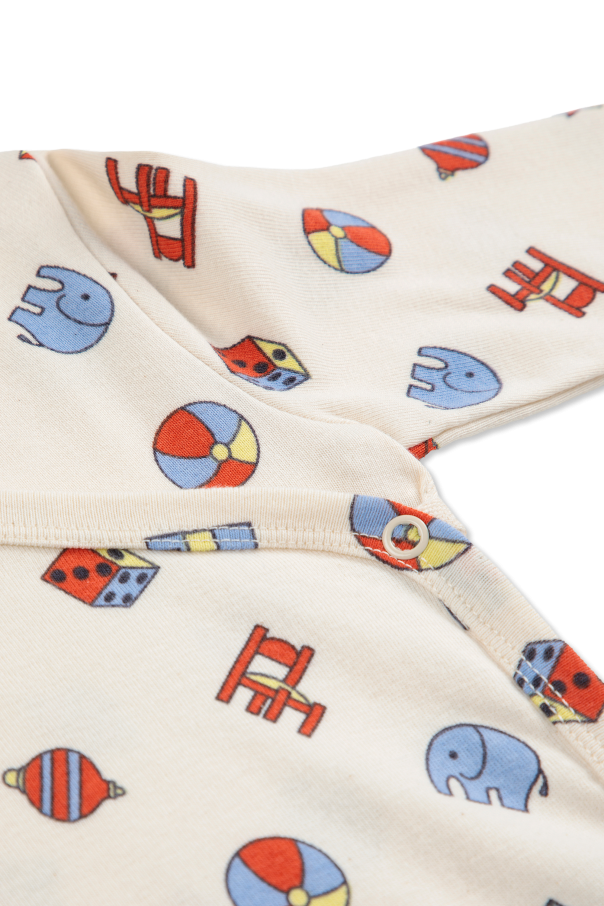 Bobo Choses Baby bodysuit with print