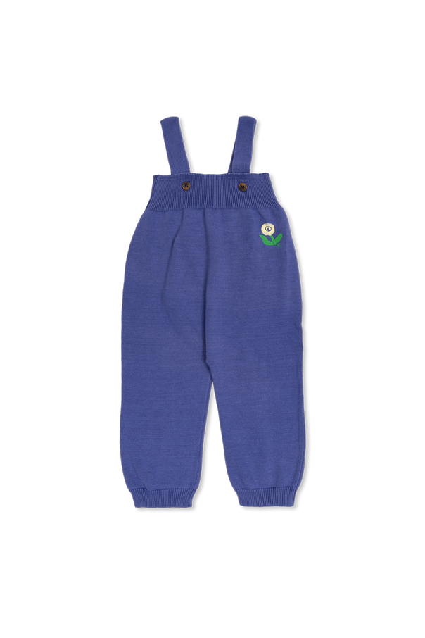 Cotton jumpsuit with embroidered logo od Bobo Choses