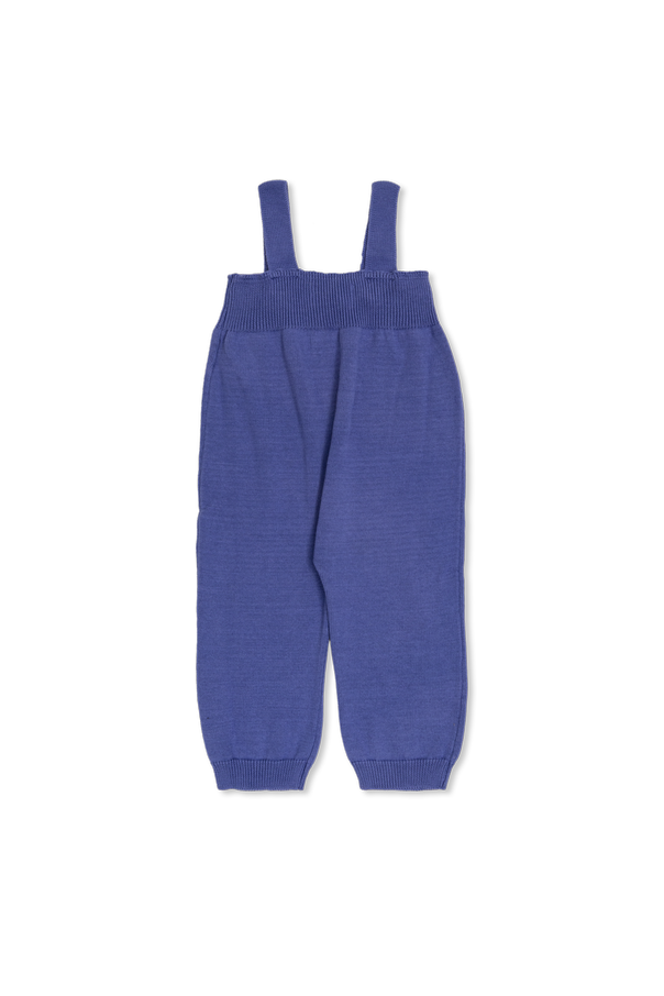Bobo Choses Cotton jumpsuit with embroidered logo