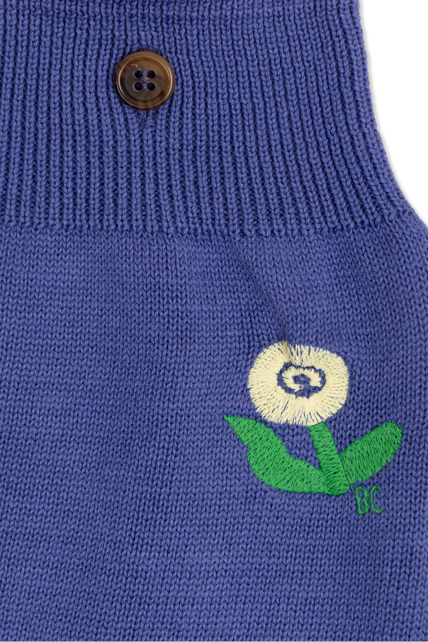 Bobo Choses Cotton jumpsuit with embroidered logo