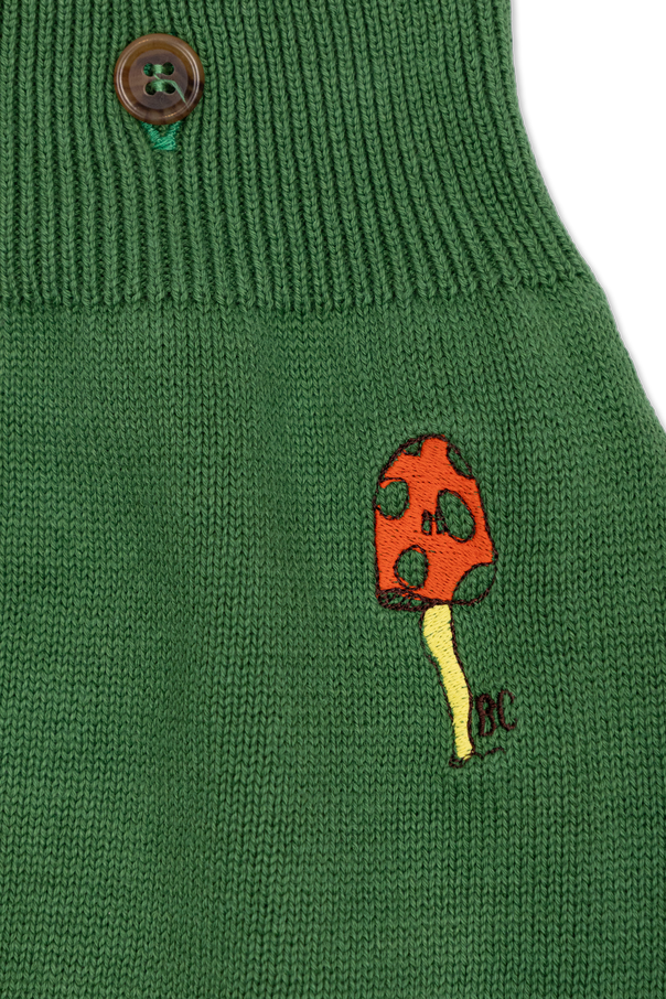 Bobo Choses Cotton jumpsuit with embroidered logo