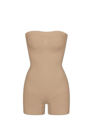Shaping bodysuit with detachable straps