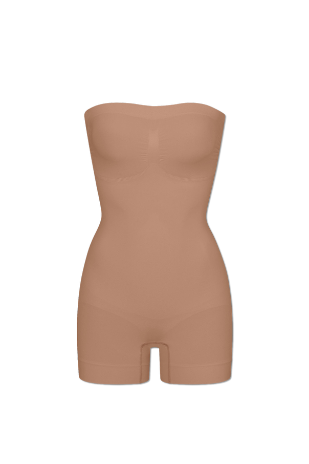 Shaping bodysuit with detachable straps od SKIMS