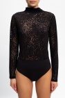 AllSaints ‘Bela’ body with leopard print