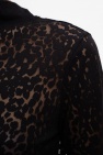 AllSaints ‘Bela’ body with leopard print